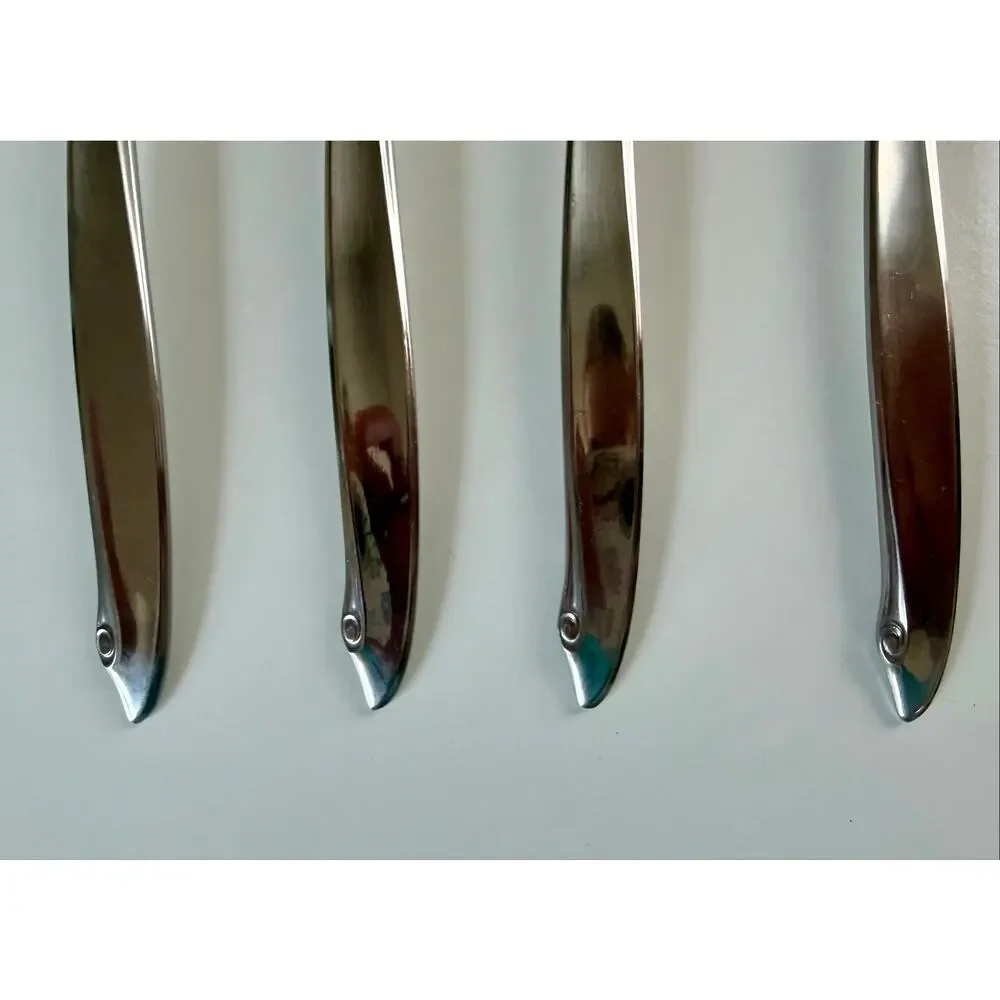 Oneida Shoreline Oneidacraft Glossy Salad Fork Set of 4